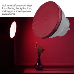 Cam cart Diffuser Lamp Sock Soft Diffuser 7inch/18CM Lamp Cover for Photography Photography Diffuser image 5