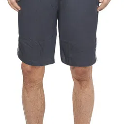 indestar Pack of 2 Solid Men Yellow, Grey Bermuda Shorts image 2