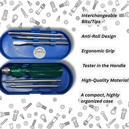 titangrip Titan Grip Screw Driver set - Blue Standard Screwdriver Set-picture-28
