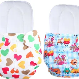 jaydison Free Size Reusable Cloth Diaper With 2 Dry Feel Absorbent Soaker Pad (3M-3Y)t20-picture-27