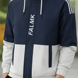 motrex Men Colorblock Casual Jacket image 4