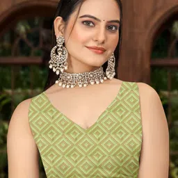 Aagiri Woven Design Zari Banarasi Saree image 4