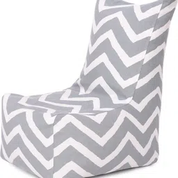 style homez Large CANVAS CLASSIC CHAIR, Cotton Stripes Printed Bean Bag Chair With Bean Filling-picture-27