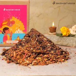 aksharveda Premium Hawan Samagri image 1