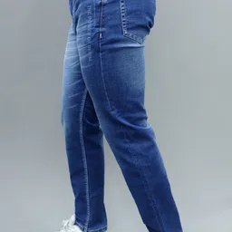 gex Men Regular Mid Rise Dark Blue Jeans image 5
