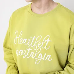 mast & harbour Men Full Sleeve Printed Sweatshirt image 2