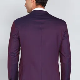 peter england Men 2 PC Suit Textured Suit image 4