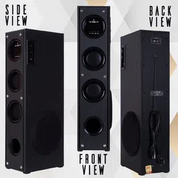 QuillQuarry D-887KJB 90 W Bluetooth Tower Speaker image 3