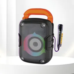 FRONY Bluetooth Speaker with Wireless Karaoke Mic, 6Hrs Playtime and RGB Lights F471 20 W Bluetooth Laptop/Desktop Speaker-picture-13