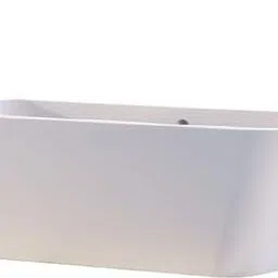jabon bagno ERIS Freestanding Bathtub 170 cm – White Glossy Acrylic Soaking Tub ERIS Freestanding Bathtub 170 cm – White Glossy Acrylic Soaking Tub with Overflow Drain, Brass Pop-Up Waste & Waste Pipe, 6-Layer Reinforced Standalone Bath Tub Free-standing Bathtub image 4