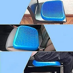 nd brothers Breathable Honeycomb Cushion Memory Seat Pillow Flex Pillow Back Support Back / Lumbar Support image 2