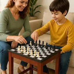 suzuki iBOOSTUP®_SUZUKI|Wooden_Chess Premium Foldable Design 60.96 cm Chess Board image 3