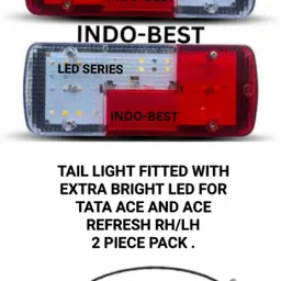 indo-best INDO BEST-ACE Tail Light Car LED for Tata (12 V, 21 W)-picture-11