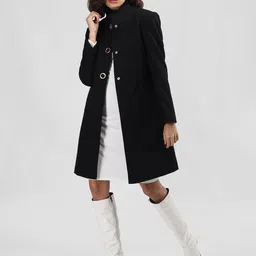 protex Wool Solid Coat For Women-picture-13