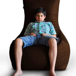 style homez XXL Classic Chair Bean Bag Chair With Bean Filling image 4