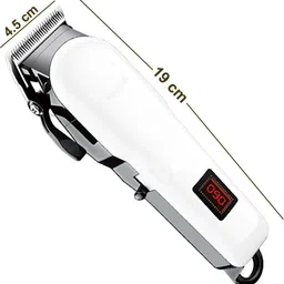 SDMS Professional Hair Trimmer Rechargeable Hair Clipper Beard Shaver For Men Fully Waterproof Trimmer 180 min Runtime 4 Length Settings image 2