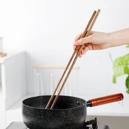 vnz Chewing, Cooking, Decorative, Eating, Training Wooden Chinese, Japanese, Korean, Vietnamese Chopstick image 4