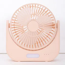 fillins Rechargeable Mini Desk Fan with 5-6 Hrs Backup, Type-C Charging & 90° Adjustable 6 mm Table Fan-picture-10
