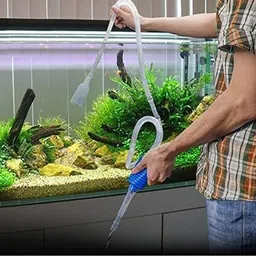 Syphon Water Changer Tool for Aquarium Siphon Pump Magnetic Aquarium Cleaner-image-12