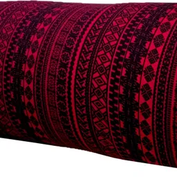 gkm Sofa Round Bolster Microfibre Abstract Sleeping Pillow Pack of 2 image 3