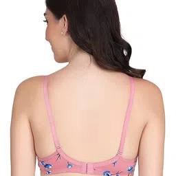 Aamarsh Pack Of 2 Floral Printed 360 Degree Support Full Coverage Minimizer Bra image 5