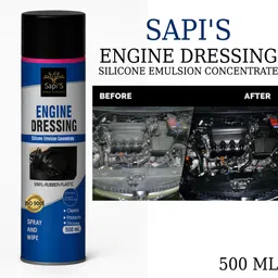 sapi's Engine Dressing Silicone Emulsion Spray 500 ml Engine Cleaner image 3