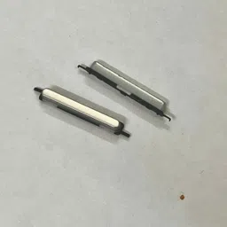 AceKing Samsung A14 : Wite Compatible Outer Power Volume Buttons External Side Keys Power ON/OFF Button image 1