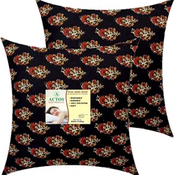 actos Microfibre Floral Cushion Pack of 2 image 3
