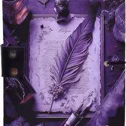 nizam handiicraft Creative Hand Crafted A5 Notebook UNRULED 200 Pages image 3