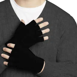 famcomf Solid Winter Men Gloves image 3