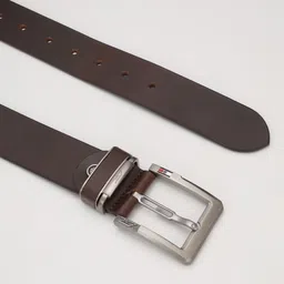 gil Men Formal, Casual, Evening, Party Brown Genuine Leather Belt image 3