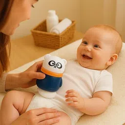 newmlne Baby Powder Puff. Soft Powder Puff for Newborn Babies, Baby (Multicolor) image 5