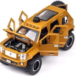 navrangifashion Navrangi 1:24 Scale Big G Patton Metal Alloy Die-Cast Pull Back Openable Doors image 5