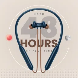 cihyard Bulles C2 - MAGNETIC POWER OFF/ON 48Hr Playtime Headphone Neckband (BR8) Bluetooth Headset image 3