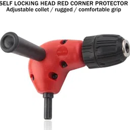 AASONS Right Angle Drill Attachment L-Type 90 Degree Electric & Cordless Machine Adapter Extension Rotary Tool-picture-13