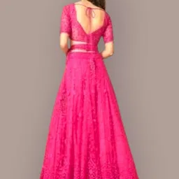 beautypiee Embroidered Semi Stitched Lehenga Choli image 2