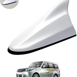 ccmm Unique New Design Shark Shape Waterproof White Shinny Antenna For Car-121 Universal White Waterproof Car Roof Shark Antenna-121 Satellite Vehicle Antenna-picture-12