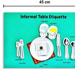 ilearnngrow Dining Etiquettes Sheets for 4-8 years Unisex Kids image 4