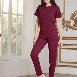 houseofcommon Solid Women Track Suit image 3