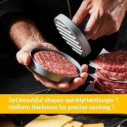 jirndal store Hot Burger Press Hamburger Maker Manual Dough Press image 3