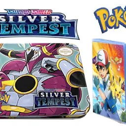 Pokemon Sword&Shield Silver Tempest Vstar Vmax V And Basic Card With Small Album-image-76