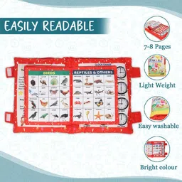 pikaboo Red Learning Cushion Book Level 1 | English Rhymes for Kids image 5