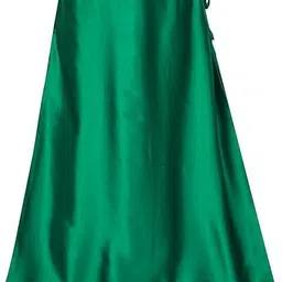 Maa Kali Emporium Pure Satin Dark Green Petticoat Pure Satin Petticoat-picture-14