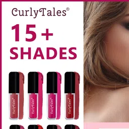 CurlyTales Set Of 4 Weightless Matte & Long Lasting Liquid Lipsticks - 3 ml Each image 5