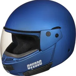 studds Ninja Pastel Plain Motorbike Helmet image 2