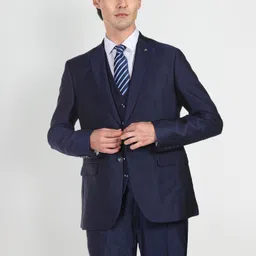 arrow Men Double-breasted Solid Suit image 1