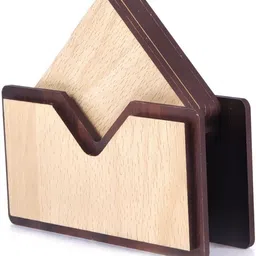 ipdhameliya Hexagon Reversible Wood Coaster image 3