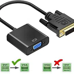 WEFLY DVI-VGA Adapter Cable DVI Male to 15 Pin VGA Female PC Display Video Converter Gaming Adapter-picture-28