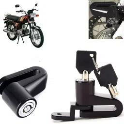 auto pearl Disc Brake Lock, Anti Theft Heavy Duty Security Disc Lock for CD 100 SS Dsic Lock_181 Disc Lock-picture-20