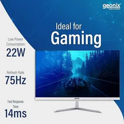 GEONIX 60.96 cm (24 inch) Full HD LED Backlit IPS Panel Monitor (GXTF-WVHDF24W) image 2
